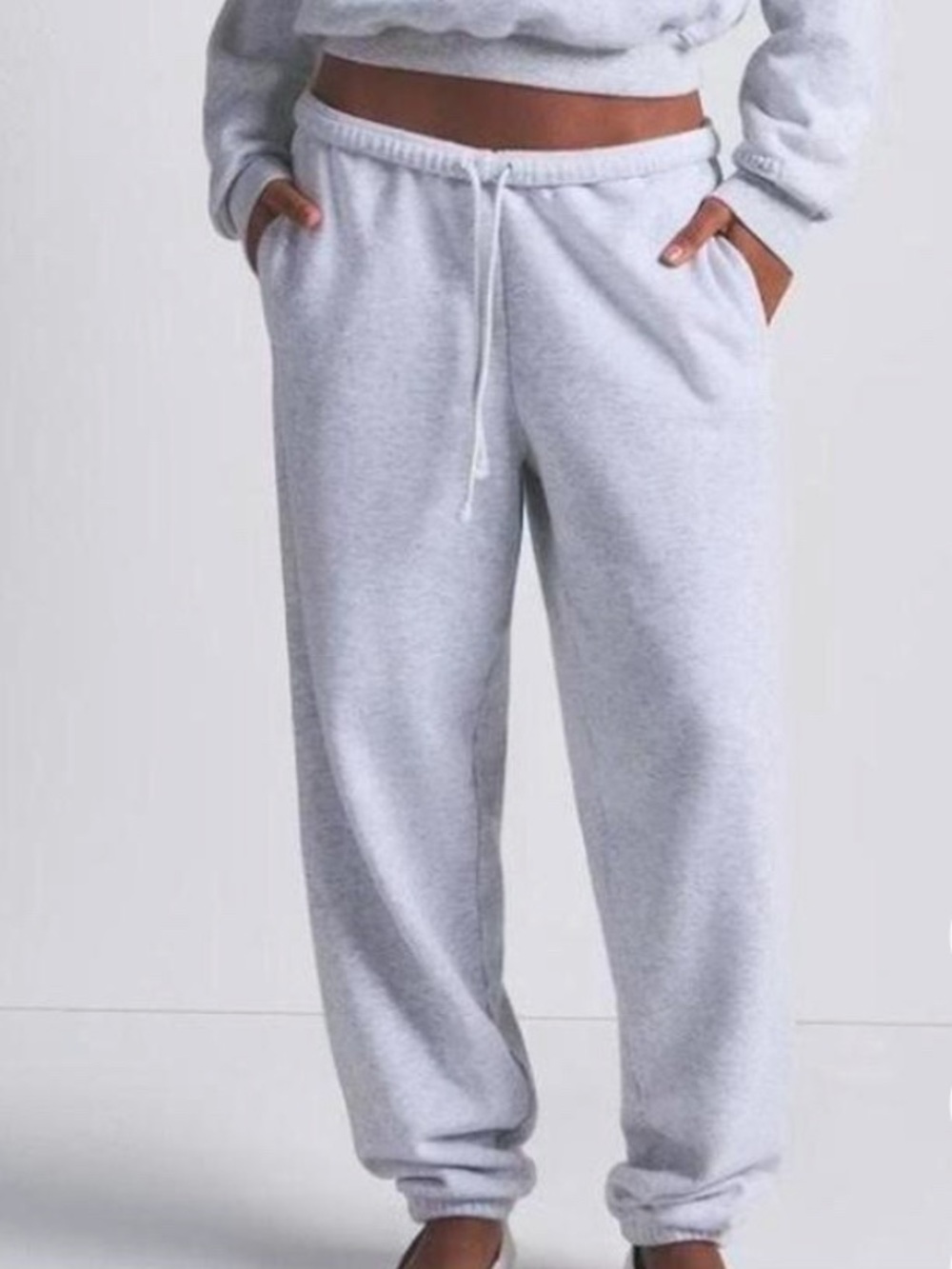 SKIMS ( black) Cotton Fleece Classic Joggers